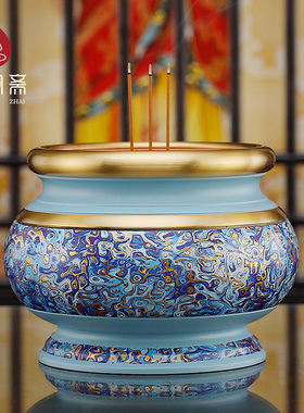 供佛用品b套装家用香薰炉供水杯佛前供灯供奉果盘花瓶仙家佛具大