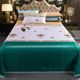 1 ice silk mat sheets double machine washable foldable mat summer dormitory student sheets air conditioning mat three-piece set