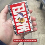 Карточный набор Avengers Marvel жесткий -изделия для мальчиков Студенческий кампус карта автобуса вентилятора карты карты Metro Card Case Key Tide