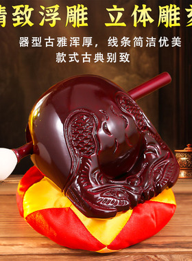 新款樟木木鱼敲打实木打击乐器