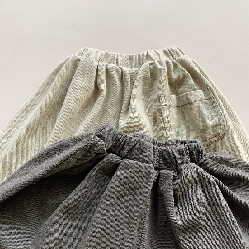 新男女童宽松休闲阔腿哈伦裤小童宝宝韩版洋气外穿潮裤子2026春秋,淘宝优惠券,粉丝福利购,淘宝优惠卷