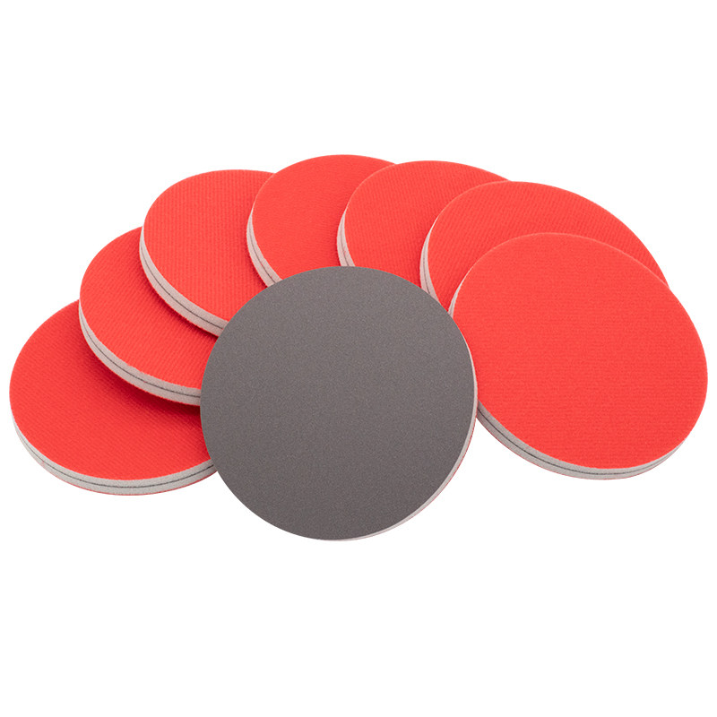 海绵砂纸3寸5寸圆形植绒抛光超细气动角磨机汽车打磨抛光自粘砂纸,淘宝优惠券,粉丝福利购,淘宝优惠卷