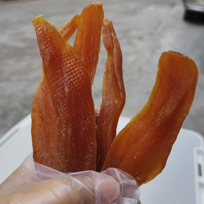 原味红薯干粤北清远阳山土特产农家自制新鲜地瓜干番薯干片不加糖
