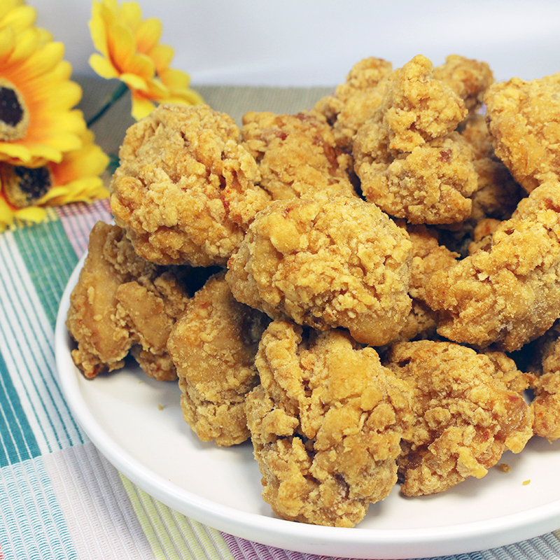 大成日式唐扬鸡块1KG 上校鸡块皮薄肉大空气炸锅 小翅根炸鸡 微波 - 图1