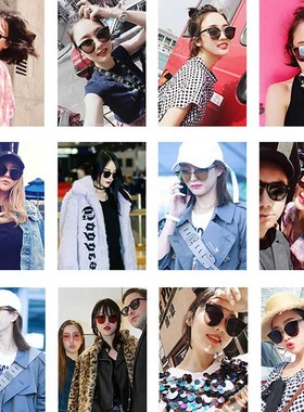 gm猫眼复古韩国官网代购太阳镜