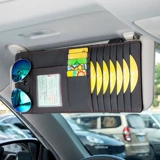 Car Sunshade панель хранения набора компакт -дисков CD Collection CD Cart Card Card Bag Shitled Shiteter Sharing Plate Satur