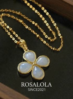 ROSALOLA 克拉尔之光·法式复古通勤老钱风·LOLA系列 042203