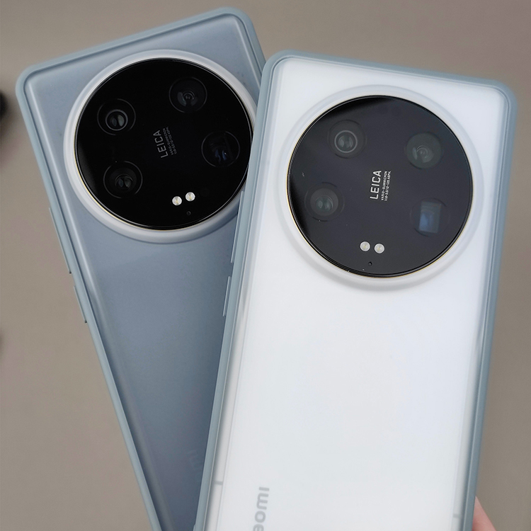 磁吸MagSafe机甲壳适用小米13Ultra防摔磨砂深黑手机保护壳软边石头灰简约亲肤定制配色半透全面包裹高级新款 - 图3