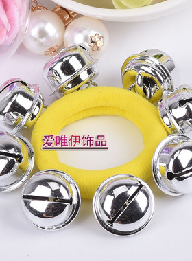 铃铛银色跳舞道具六一儿童节手链