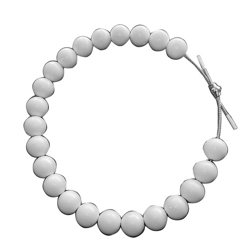 旗杆项链 旗杆佛珠 旗杆防风项链 旗杆配件旗杆挂珠  旗杆导向珠 - 图3