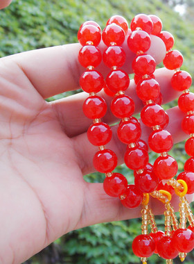 仿玛瑙手链 女糖果色玉石手串 仿玻璃琉璃手链饰品手串