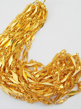 越南沙金饰品女士珠项链