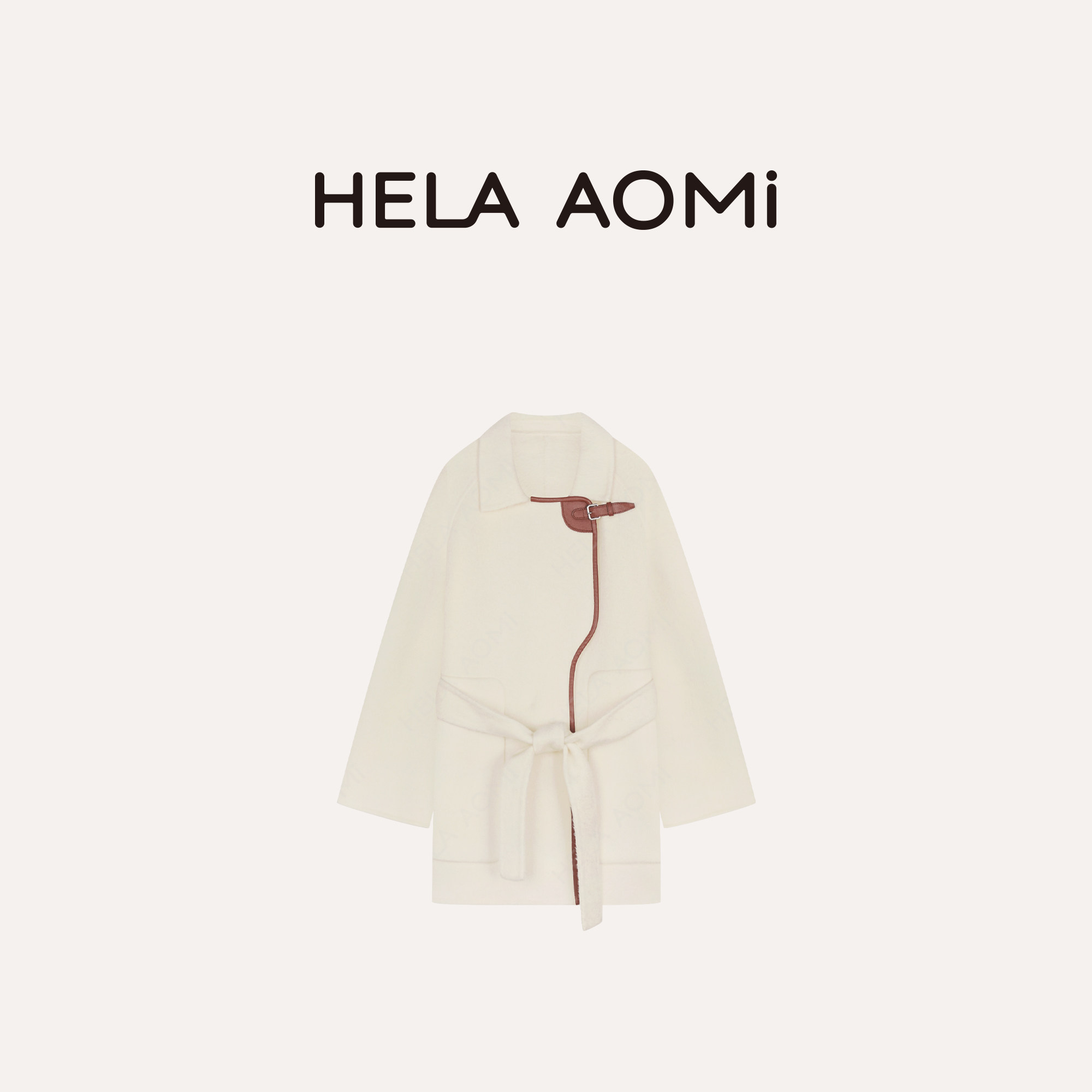 邱莹莹 HELA AOMI “爱玛大衣”绵羊毛95.2%+骆驼绒显瘦呢大衣,淘宝优惠券,粉丝福利购,淘宝优惠卷