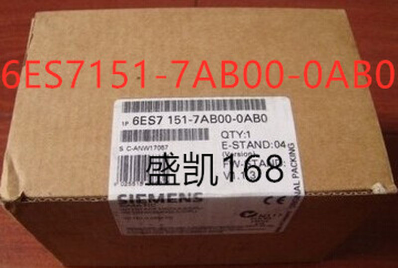 议价6ES7151-7AB00-0AB0 ET200S, IM151-7 CPU FO, 6ES71517AB000-图0