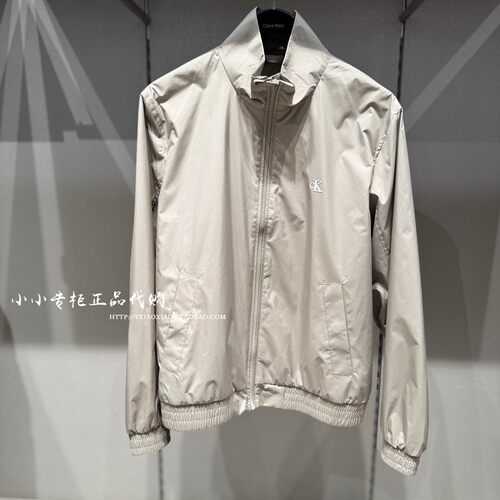 CK Jeans专柜正品 2026春夏新款男士休闲运动立领行政外套4RF520G - 图2