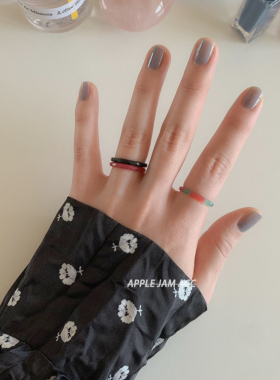 韩国叮叮当当水晶宝石切面渐变