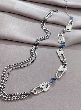 韩版个性百搭合金回形扣