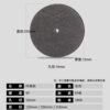 Nylon fiber polishing wheel grooved gap wheel