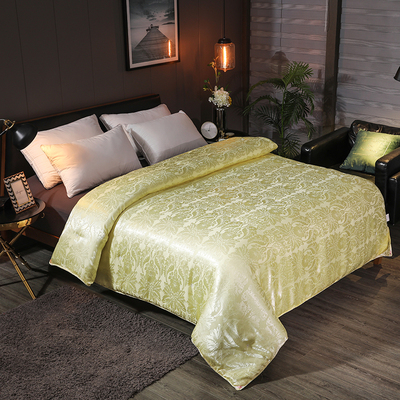 加厚保暖蜘蛛花优质蚕丝被芯8斤