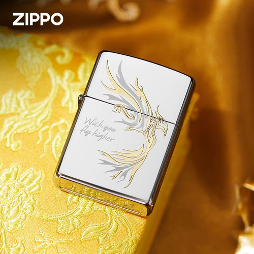 ZIPPO之宝正品煤油防风打火机 飞鸿镜面 芝宝打火机 男友送礼收藏 - 图1