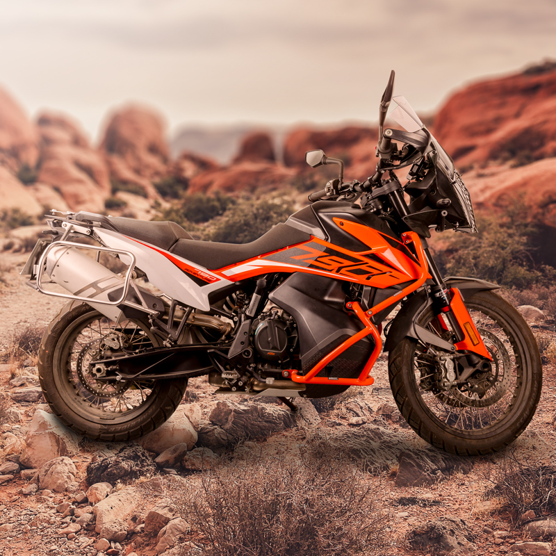 新款LOBOO萝卜适用KTM790ADV/R 2019-油箱保护贴纸摩托车贴纸防滑 - 图1