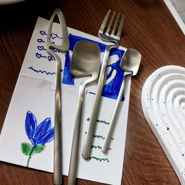 Creative and funny Western food steak knife fork spoon factory price