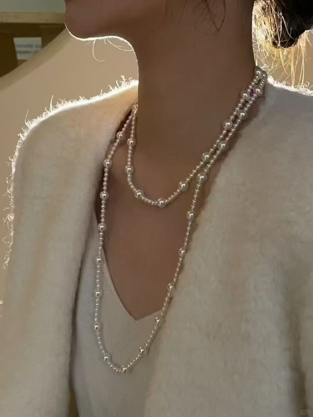 120C 长款毛衣链 - 图2