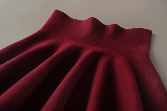 加大码短裙胖MM秋冬新款韩版针织裙高腰显瘦百褶裙蓬蓬裙打底柔软