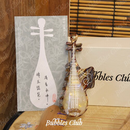 BubblesClub原创《琉光玉语》系列琵琶抓夹新中式发抓配饰国风 - 图3