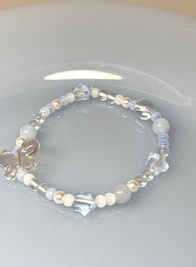 Purple forest原创。*海边的夏天、星星、水滴 手链