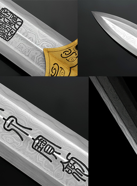 至尊汉剑龙泉宝剑张叶胜大师作品