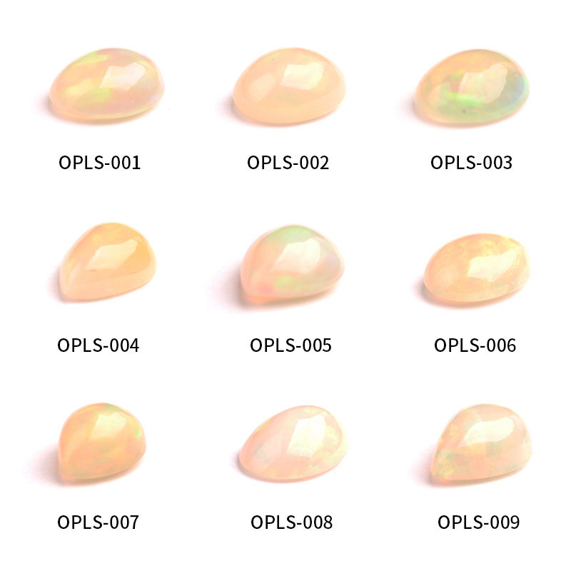 露西奇欧泊裸石戒面水滴椭圆戒戒指 露西奇戒指/指环