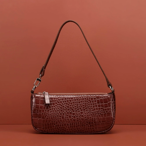 Сумка подмышку, сумка через плечо, портативная ручка на одно плечо, изысканный стиль, крокодиловый принт