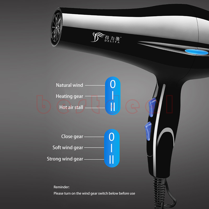 2200w electric hair dryer air blower Student dormitory吹风机 - 图1