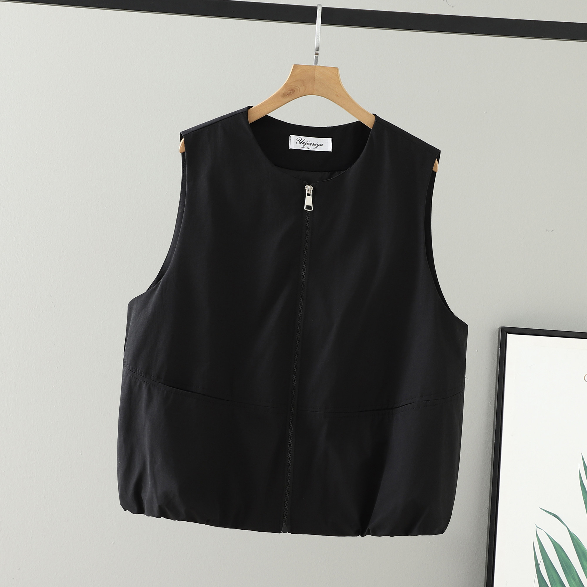 2025秋装胖妹妹大码女装新款宽松显瘦中年时尚简约上衣女气质马夹,淘宝优惠券,粉丝福利购,淘宝优惠卷