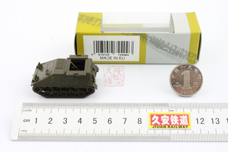 军事模型Herpa Minitanks 1:87 744003 HOTCHKISS轻型装甲运兵车-图0