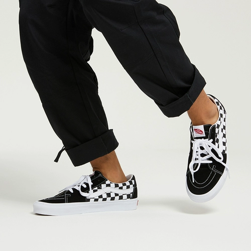 Vans, черный классический скейтборд подходит для мужчин и женщин для отдыха, 4W