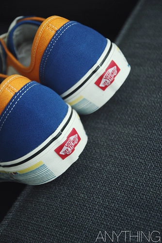 Vans Vanz SF Rush Blue и Yellow Stitching Style 36 Canvas Shoes Skateboard Shoes vn0a3mvlwys