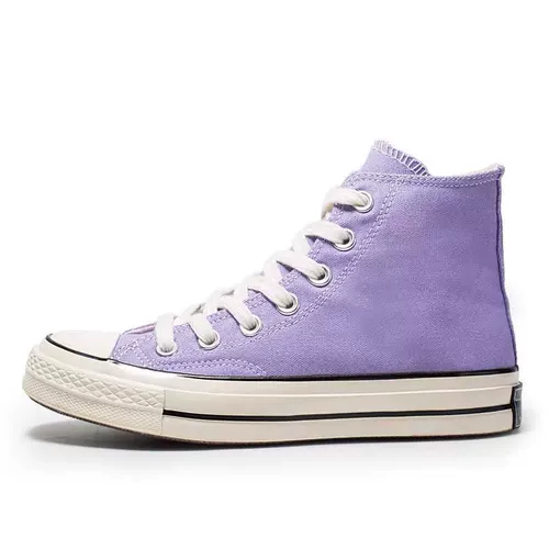 CONVERSE Высокие туфли Converse 1970-х годов из парусины таро-фиолетового сиреневого цвета Faye Wong в том же стиле 167862C