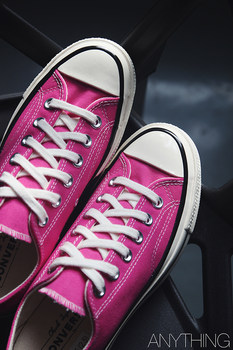 CONVERSE Converse 1970s dragon fruit pink shoes men and women's high and low canvas shoes 172678c 172681c