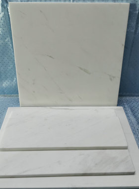 欧式轻奢风天然大理石圆形盘子家用样板间装饰平板托盘长方形托盘