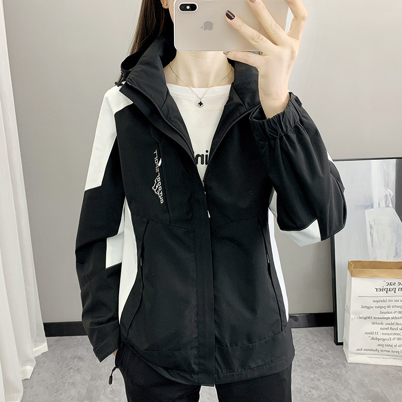 冲锋衣外套女款2024新款潮牌春秋防风防水透气定制户外登山风衣男,淘宝优惠券,粉丝福利购,淘宝优惠卷