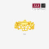 Chow Tai Sang and Van Gogh co-branded | gold ring women's football gold apricot flower star bracelet live birthday gift for girlfriend
