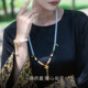Zhou Dasheng's beautiful and auspicious Potala series gold Hetian jade five blessing bracelet men's and women's football gold vajra bracelet