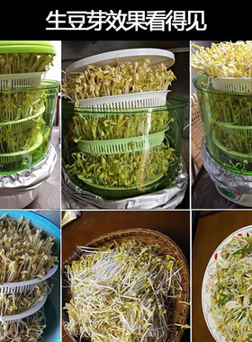康丽全自动三层大容量家用豆芽机