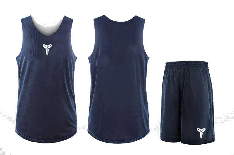 科比篮球服套装男夏季双面穿篮球衣比赛训练队服透气定制diy印号-图3