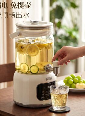 半球高硼硅玻璃龙头设计养生壶家用小型多功能炖煮恒温花茶烧水壶