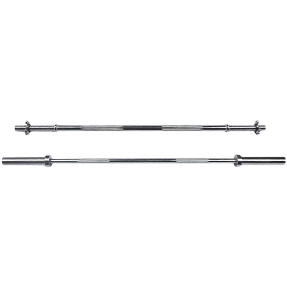 Moving point barbell straight bar 1.5 household curved bar 1.2m 1.8m2.2 Olympic bar weightlifting fitness equipment dumbbell piece