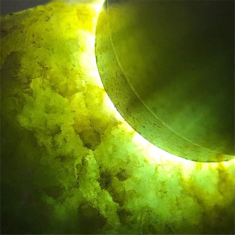 缅甸玉石帕敢天然翡翠原石毛料 老坑莫西沙手镯牌子挂件料绿晴底 - 图2