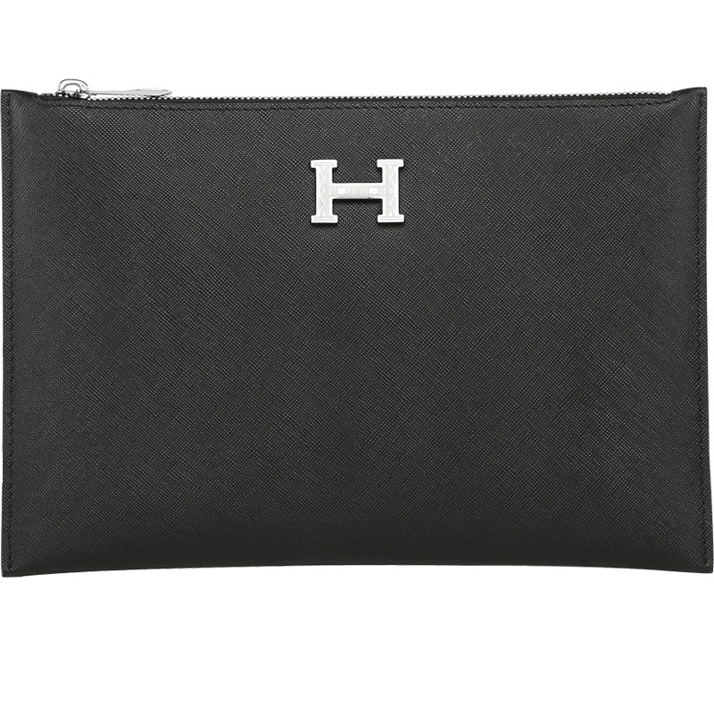 bily lv真皮手包手挽包青年男包 狼豪服饰男士包袋